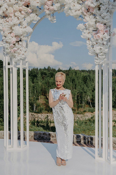 Ведущая Наталья Гуляева на свадьбу в Туле. 